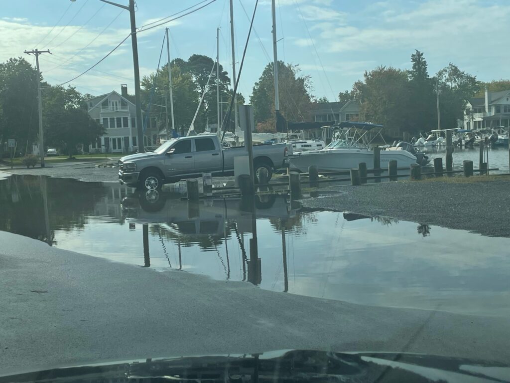 a truck on a dock (MyCoast AI)