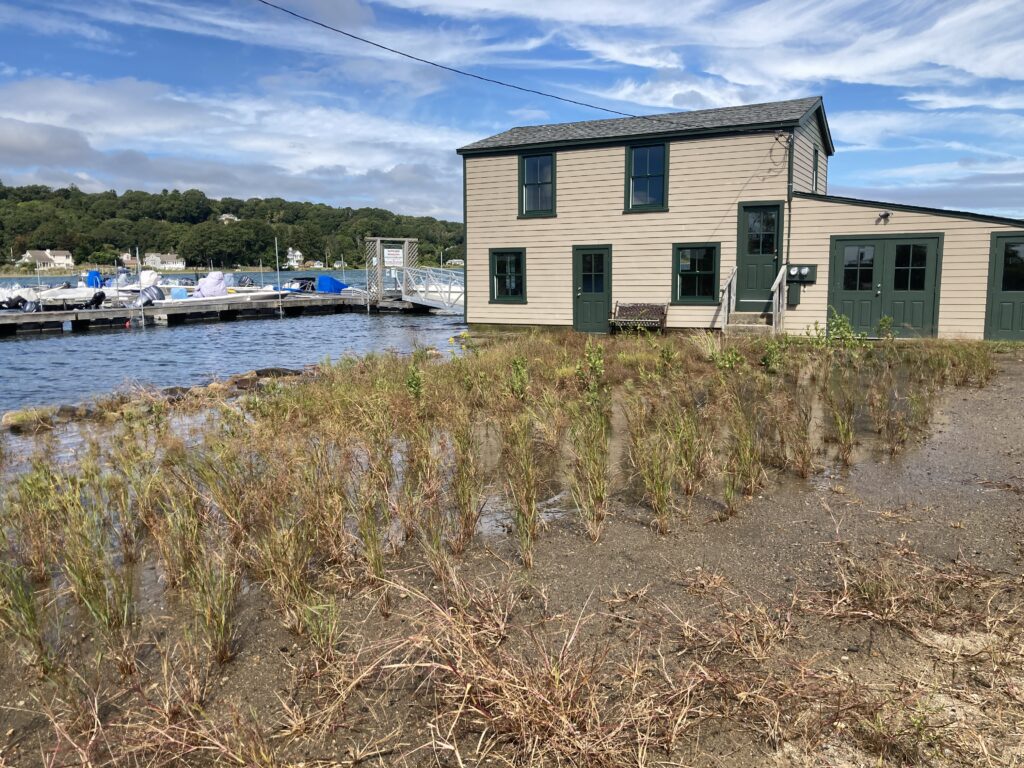 a house next to a body of water (MyCoast AI)