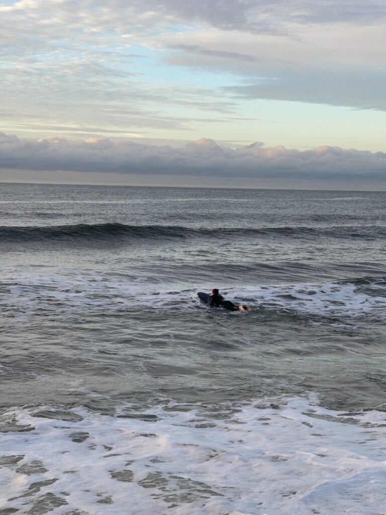 a person in the ocean (MyCoast AI)