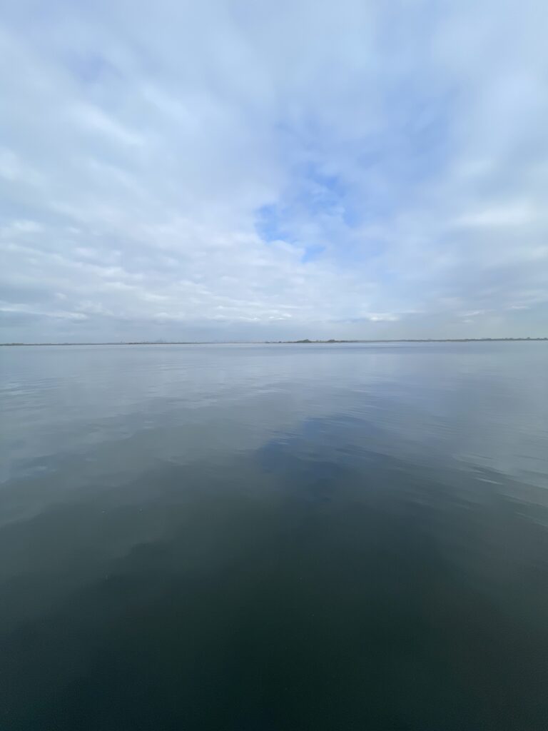 a body of water with land in the distance (MyCoast AI)