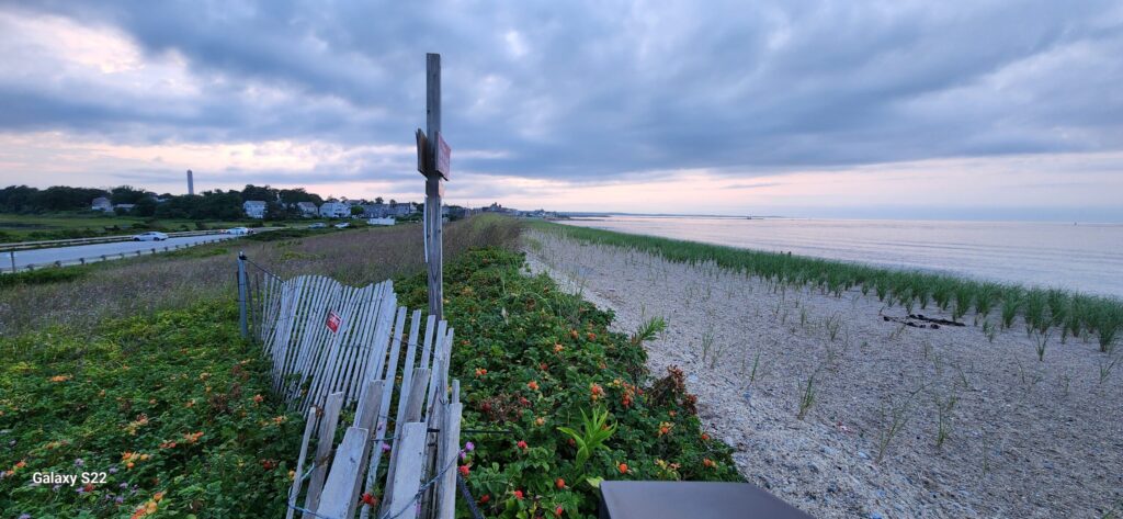 a fence in a field (MyCoast AI)