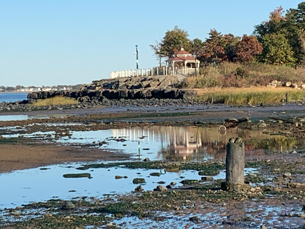 a small building on a rocky shore (MyCoast AI)