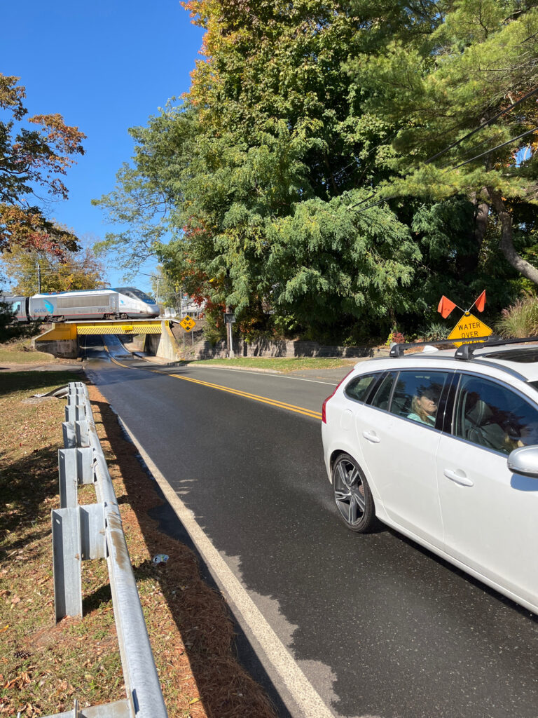 a car on the road (MyCoast AI)