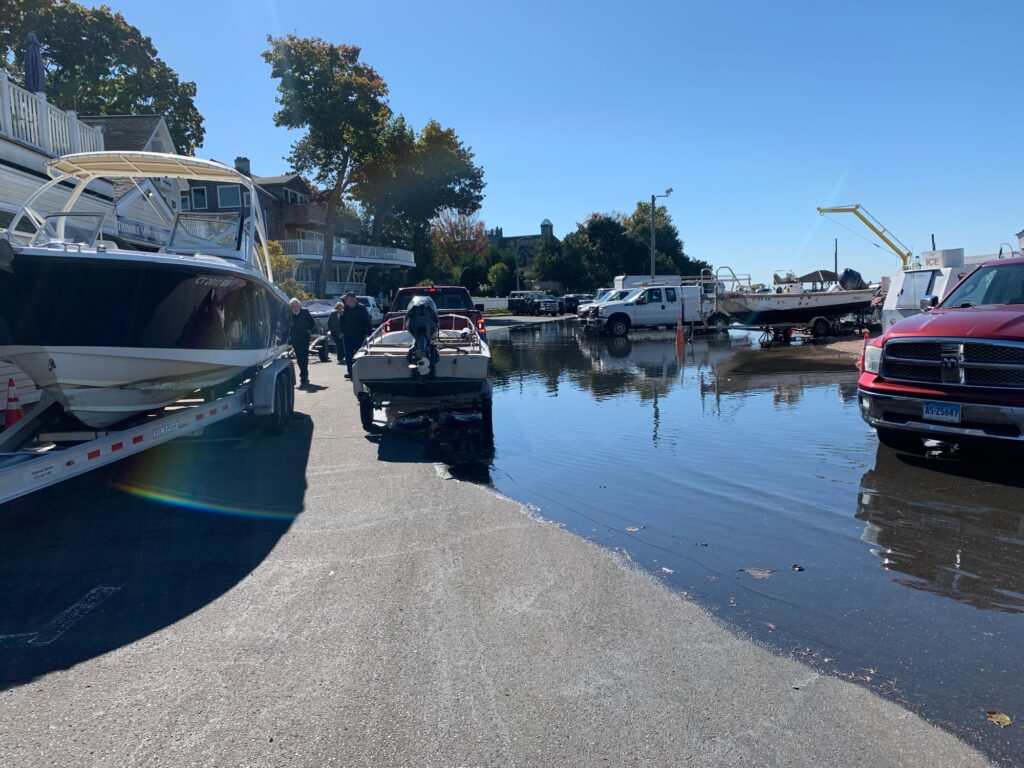 boats parked on the water (MyCoast AI)