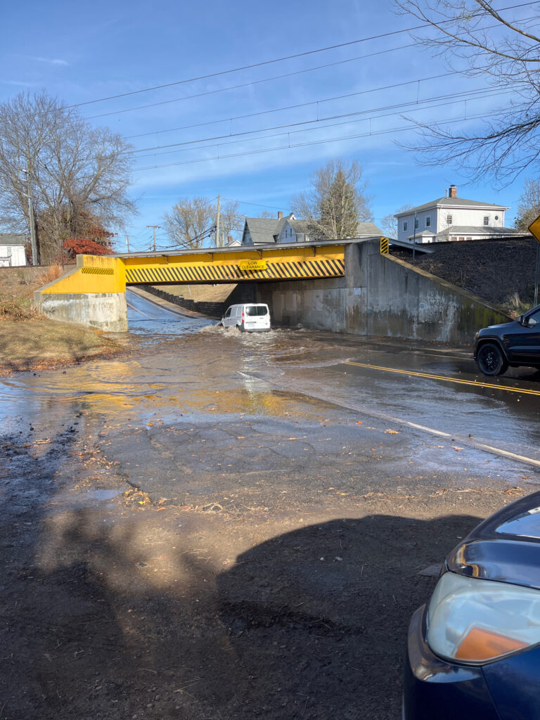 a bridge over a road (MyCoast AI)