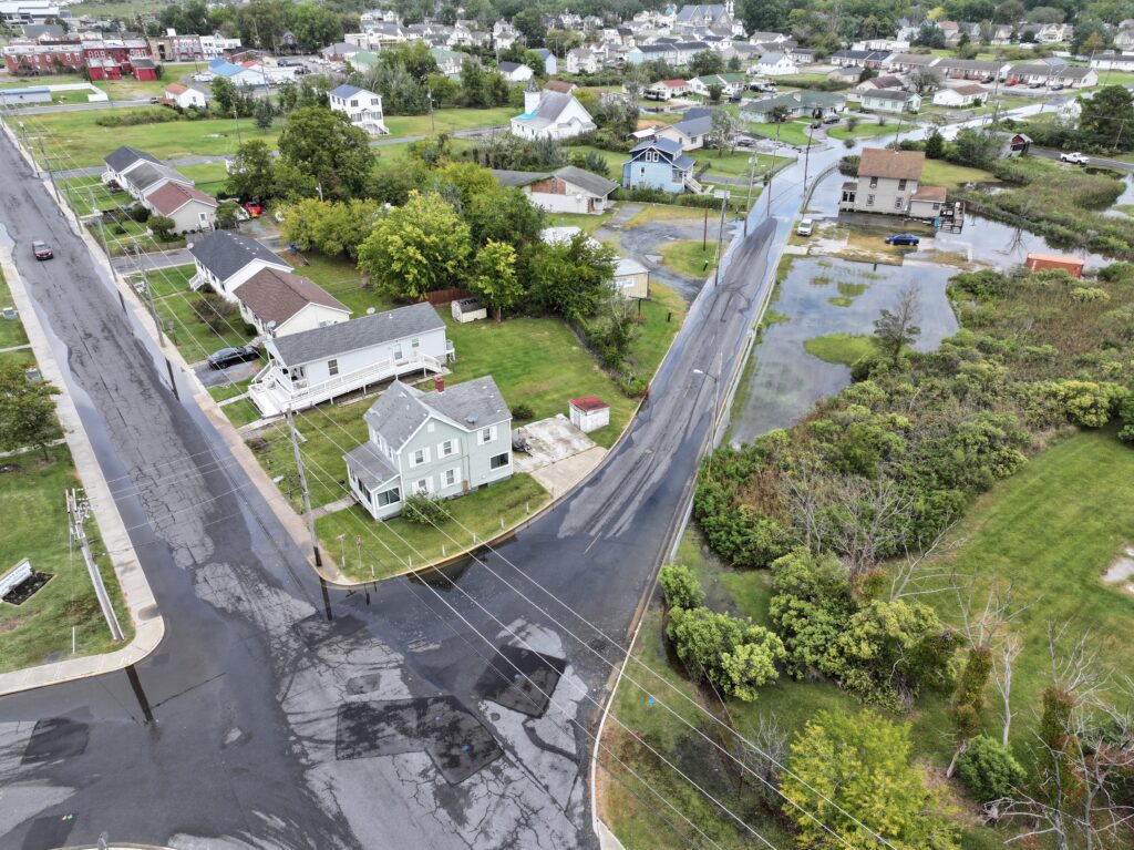 a high angle view of a road (MyCoast AI)
