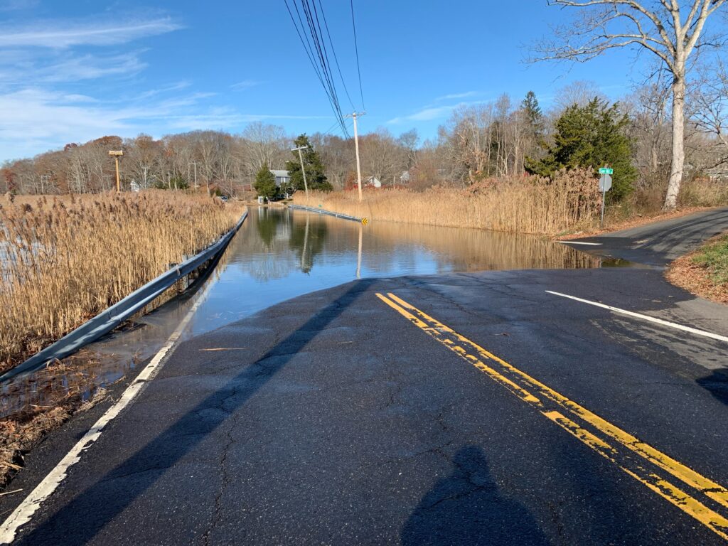 a road with water on the side (MyCoast AI)