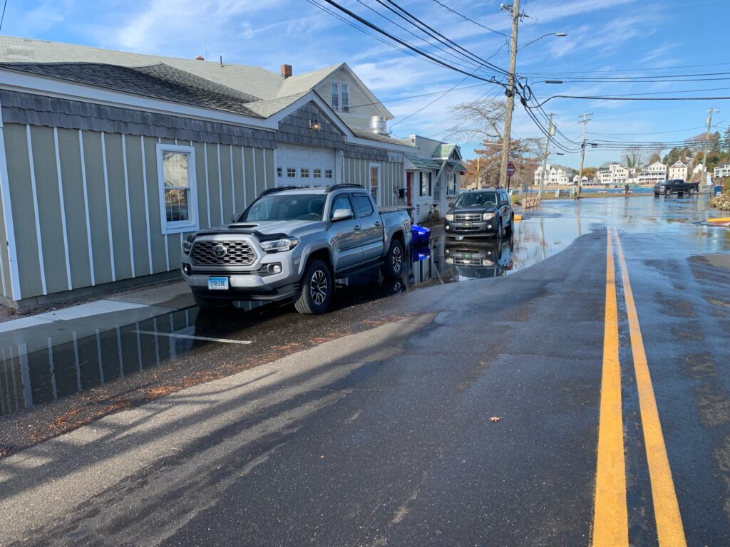 a car parked on the side of a road (MyCoast AI)