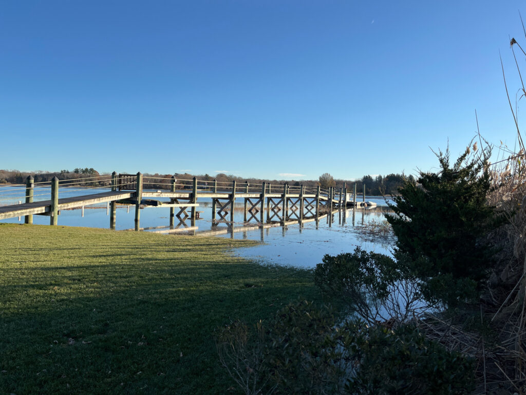 a bridge over a river (MyCoast AI)