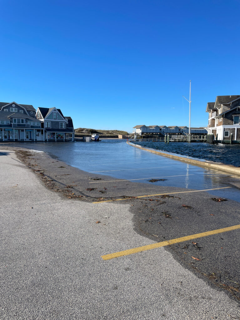 a road with water on the side (MyCoast AI)