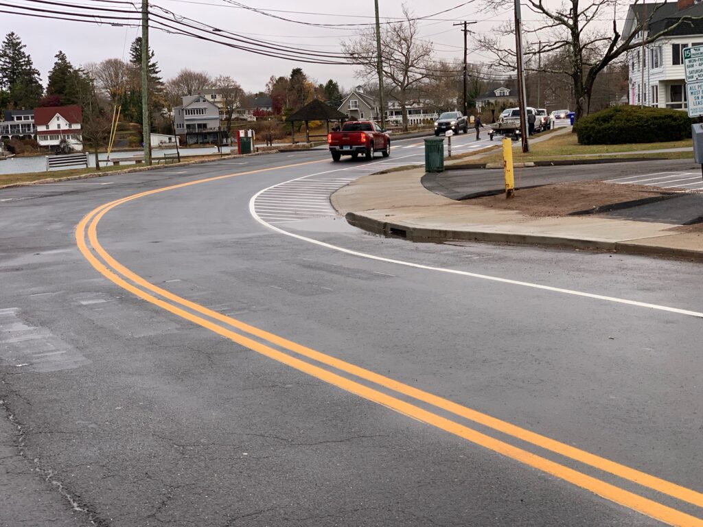 a street with cars on it (MyCoast AI)