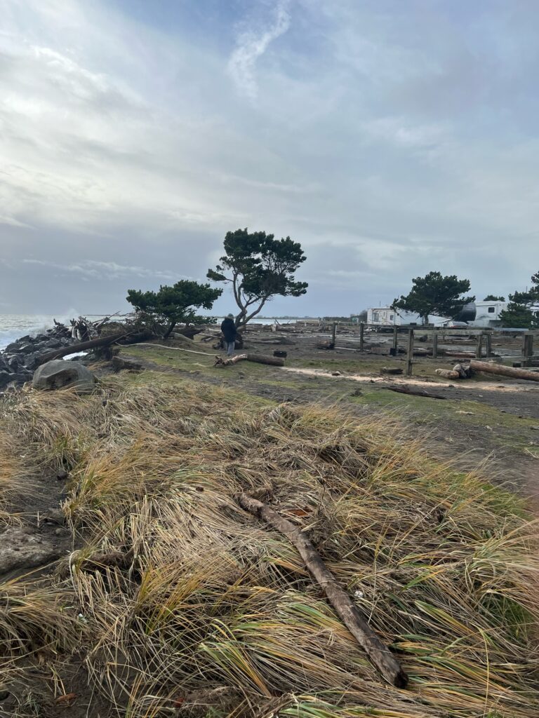 a person walking on a path (MyCoast AI)