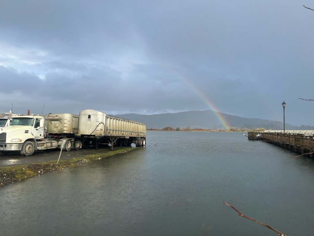 a truck on the water (MyCoast AI)