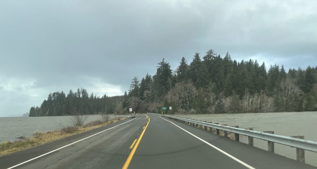 a road with trees on the side (MyCoast AI)