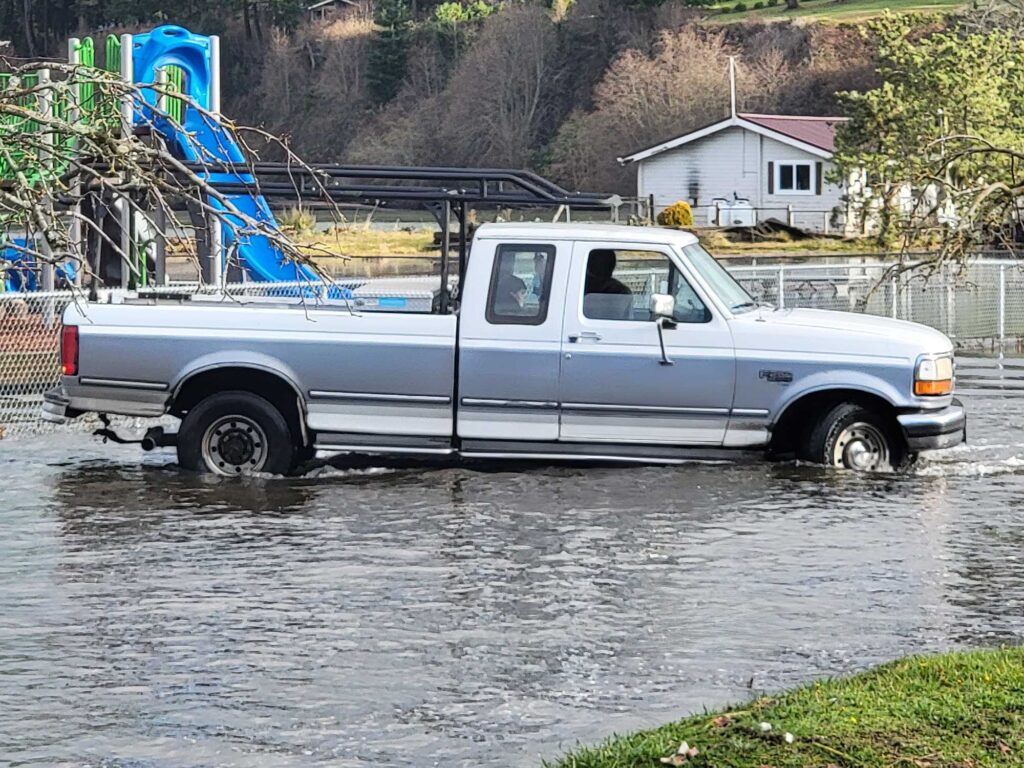 a truck on a dock (MyCoast AI)