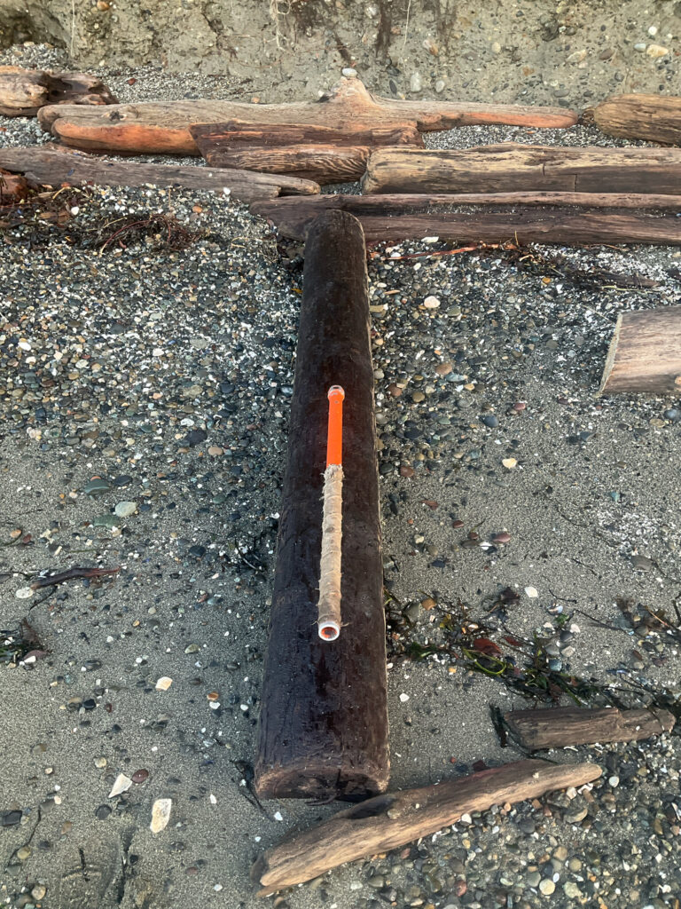 a knife on a wood surface (MyCoast AI)