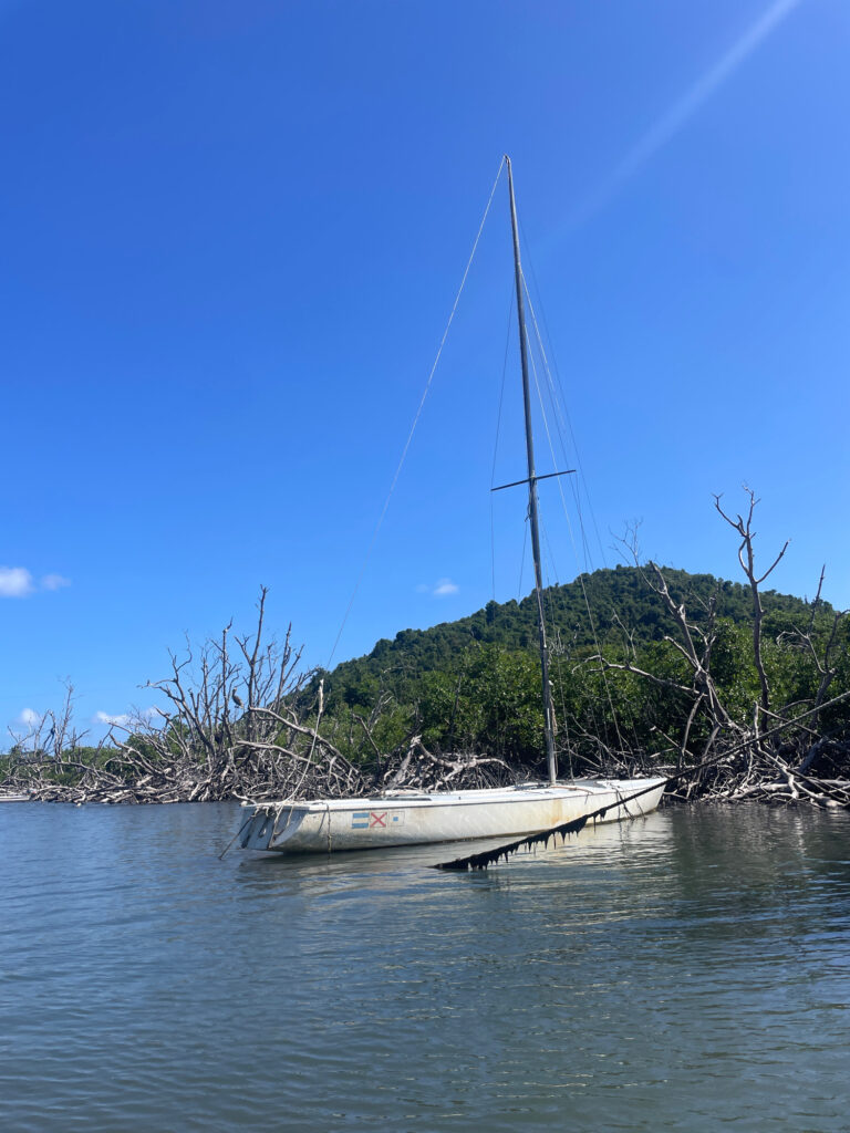 a boat on the water (MyCoast AI)