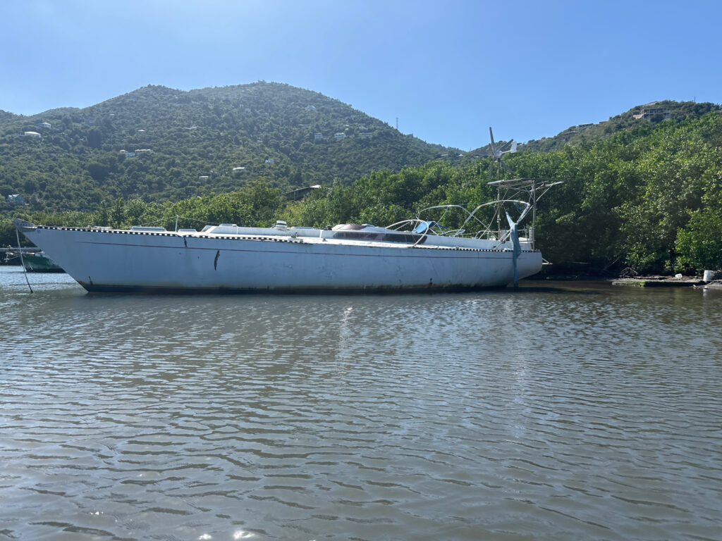 a large ship in the water (MyCoast AI)