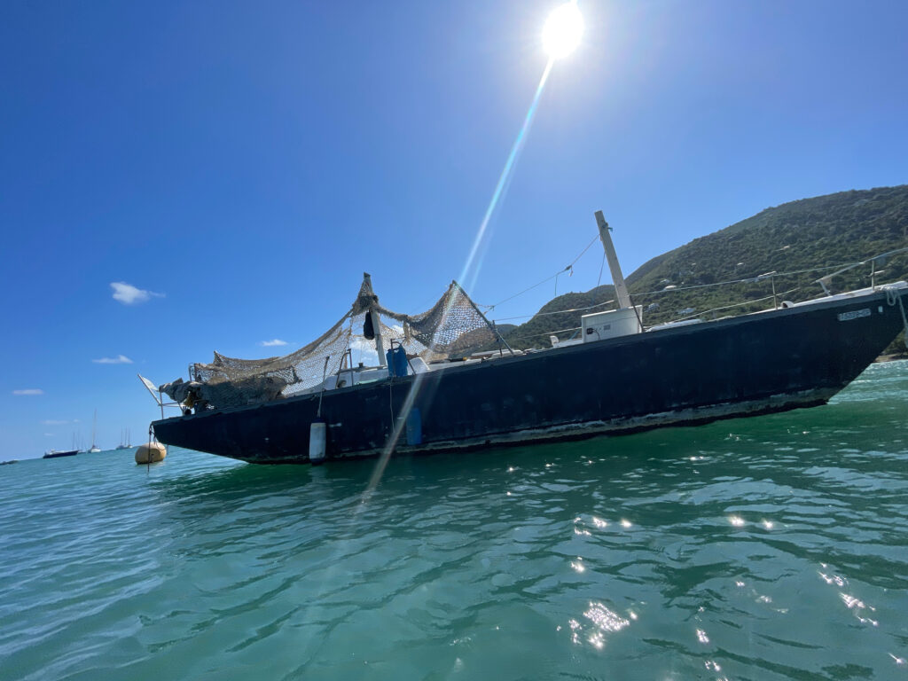 a boat in the water (MyCoast AI)