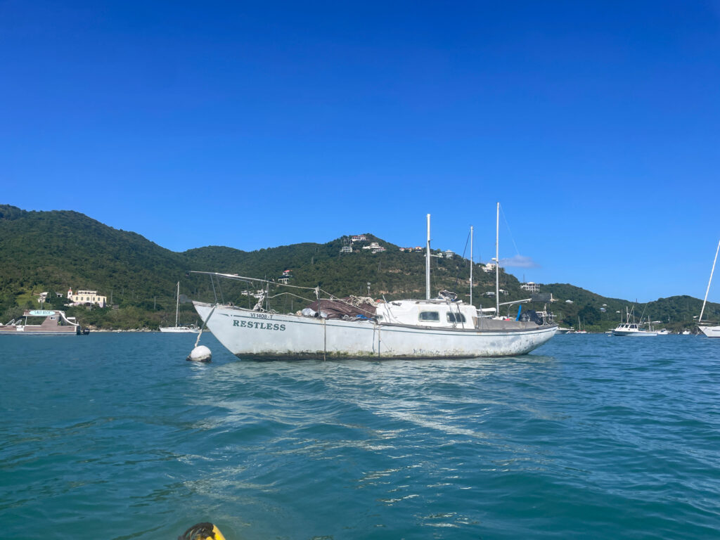 a boat on the water (MyCoast AI)