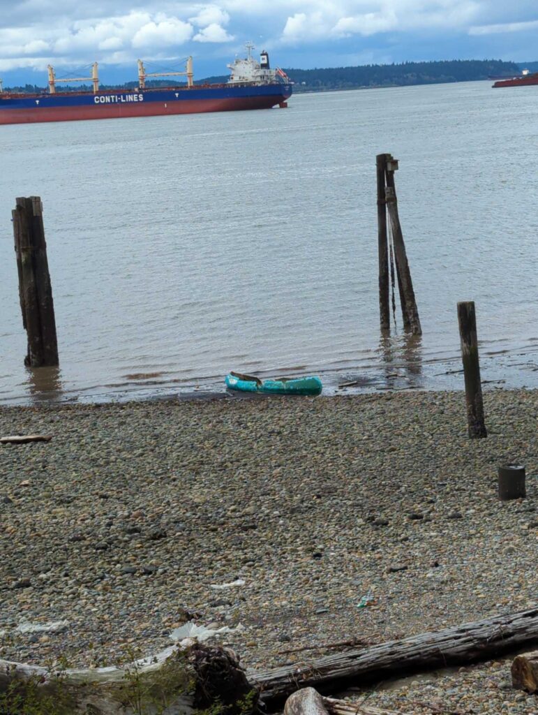 a boat in the water (MyCoast AI)