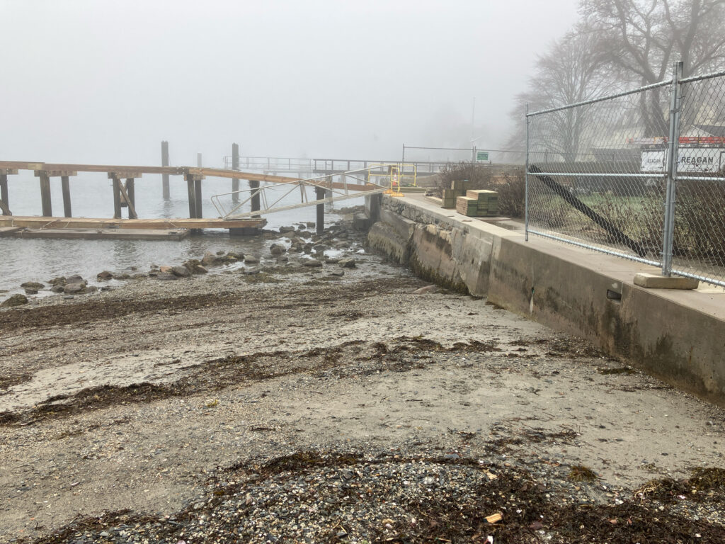 a bridge over a river (MyCoast AI)