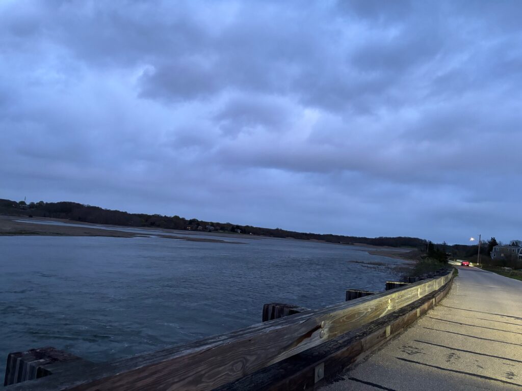 a dock over a body of water (MyCoast AI)
