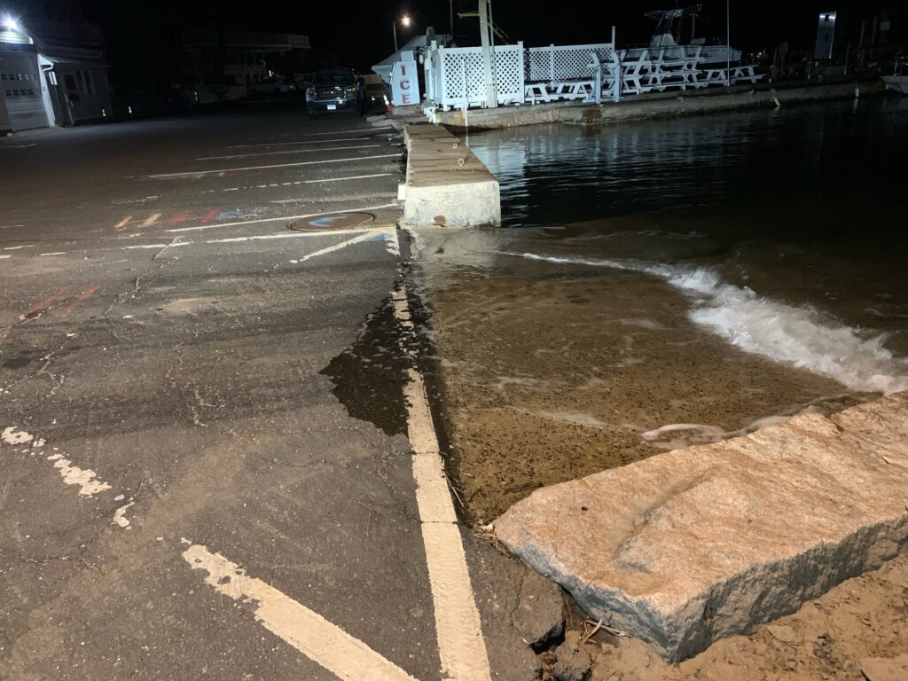 a road with water on the side (MyCoast AI)