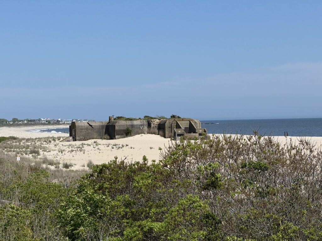a building on a beach (MyCoast AI)