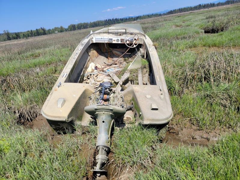 a tank in a field (MyCoast AI)