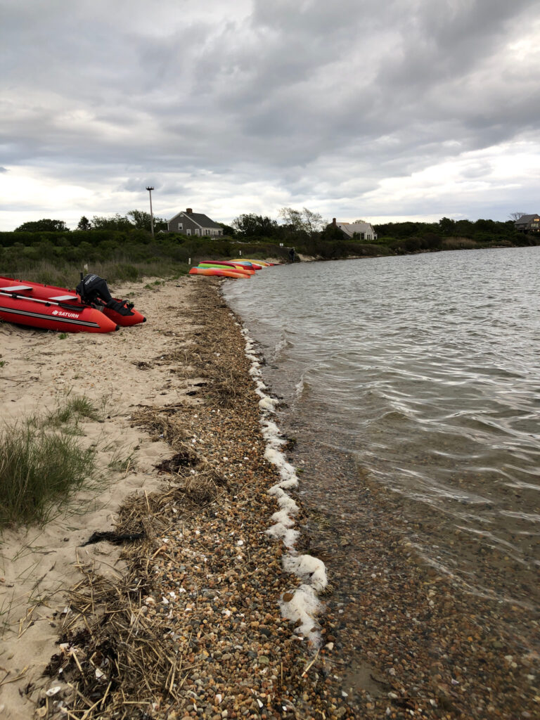 a beach with boats on it (MyCoast AI)