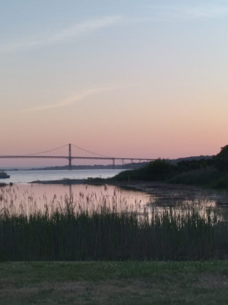 a bridge over a river (MyCoast AI)