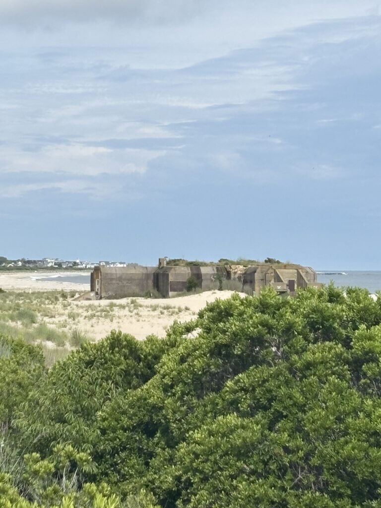 a building on a beach (MyCoast AI)