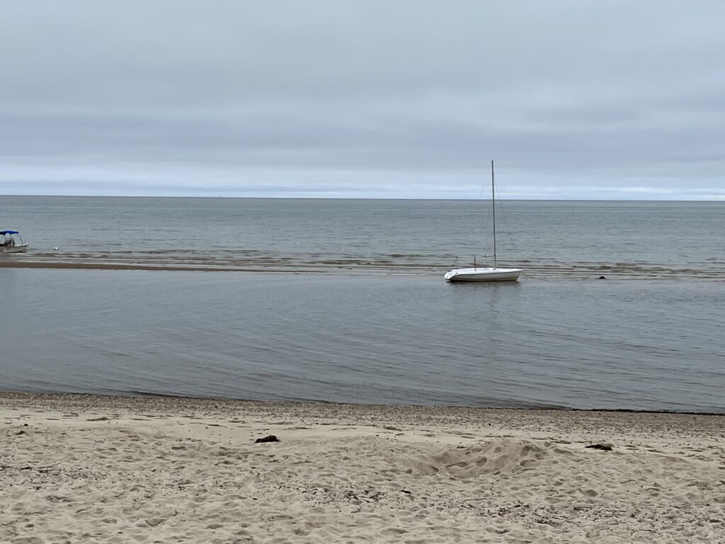 a boat in the water (MyCoast AI)