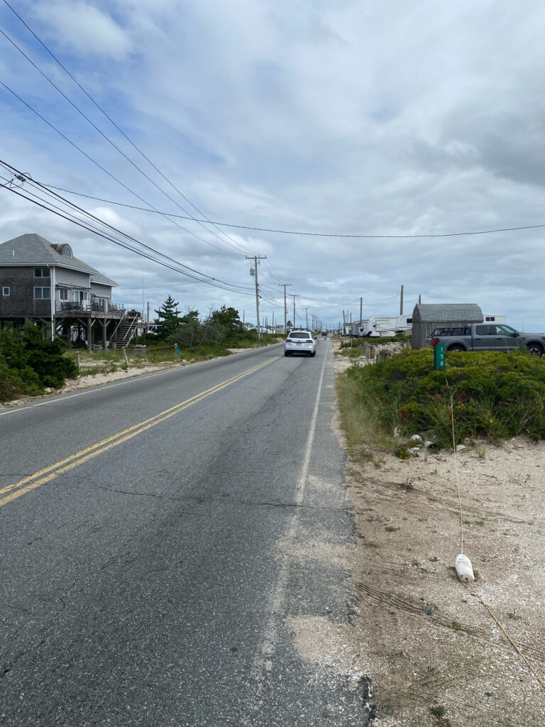 a road with a car on it (MyCoast AI)