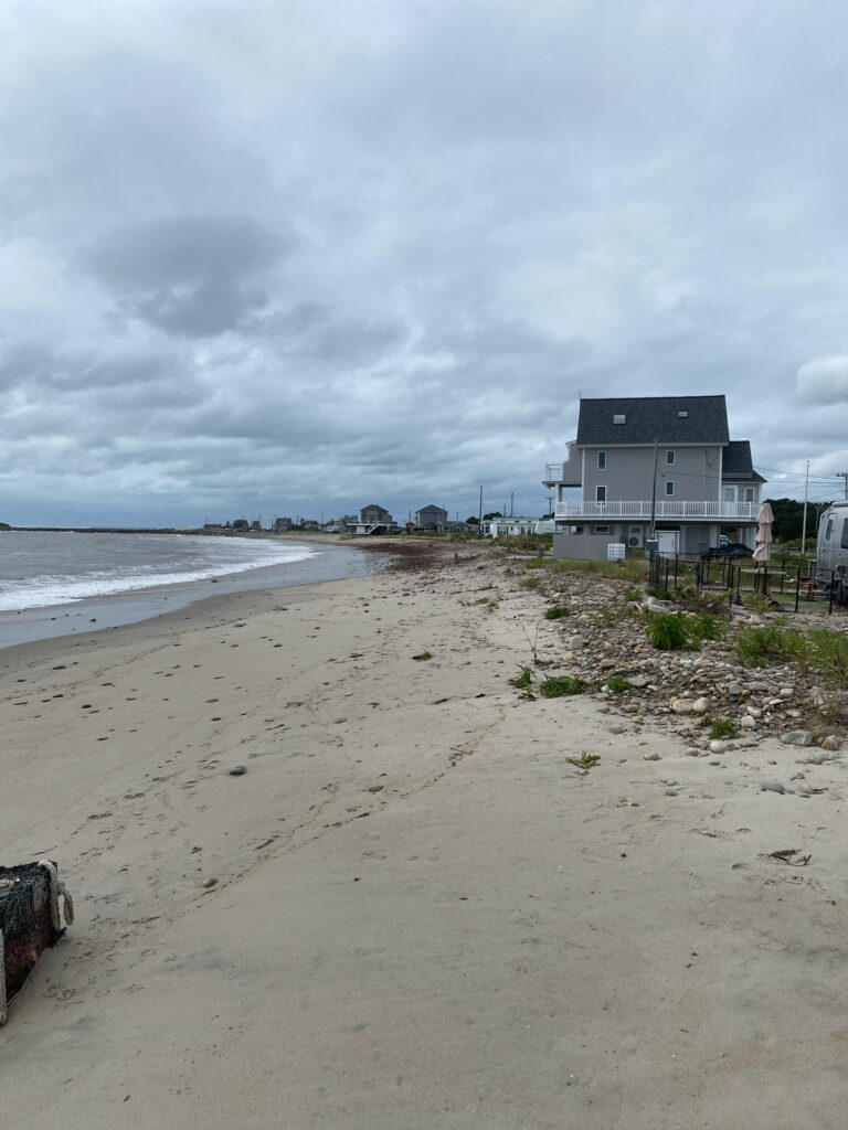 a building on a beach (MyCoast AI)