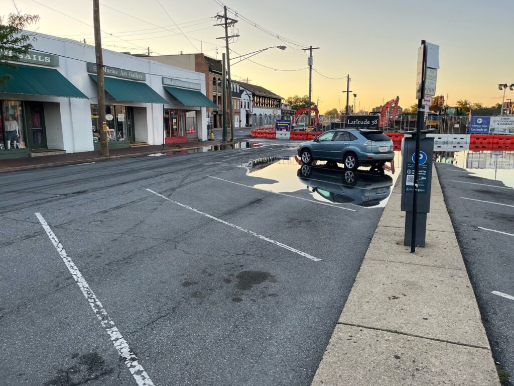 a car on a road (MyCoast AI)