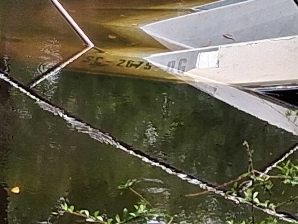 a boat in the water (MyCoast AI)