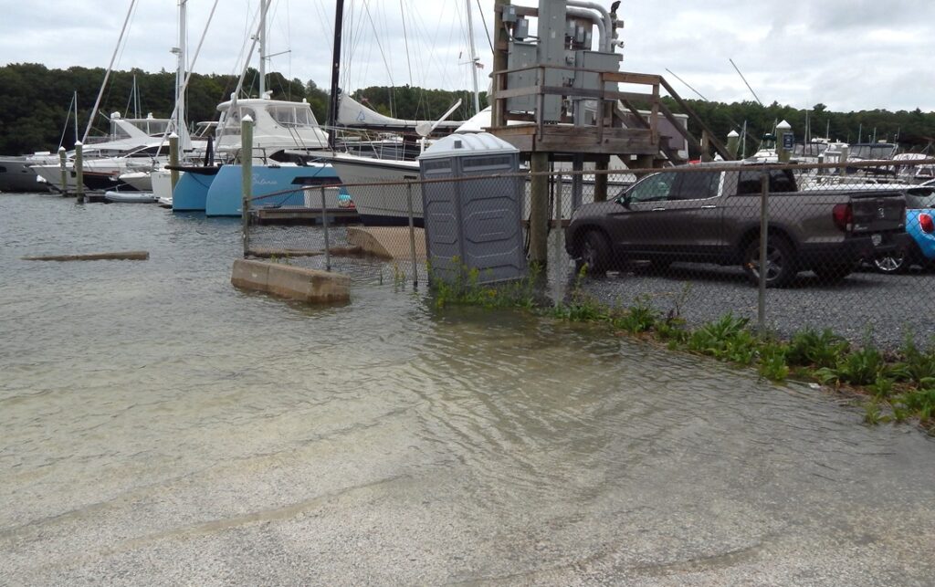 a truck parked next to a dock (MyCoast AI)