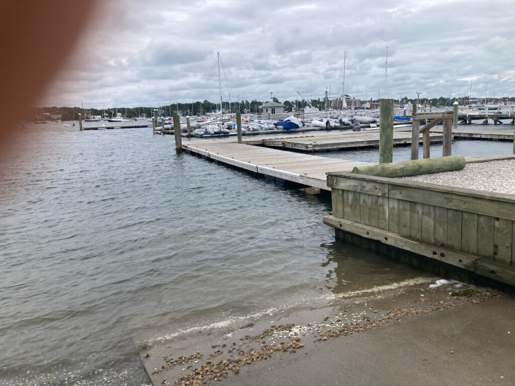 a dock with boats in the water (MyCoast AI)