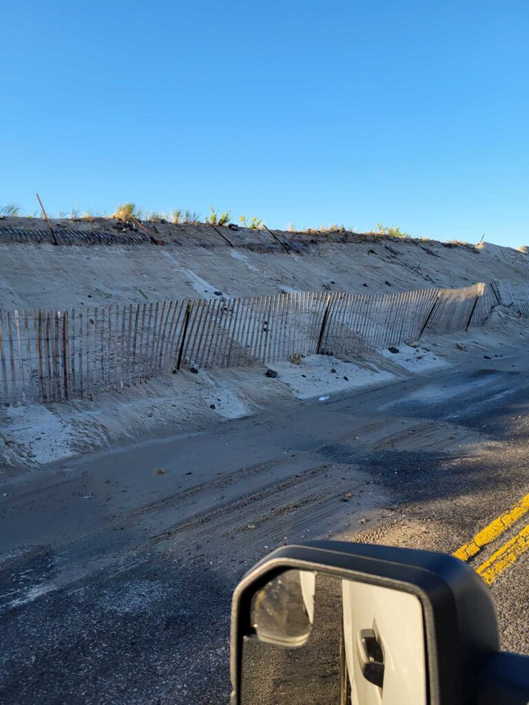 a road with snow on the side (MyCoast AI)
