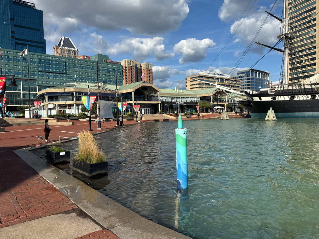 a body of water with buildings around it (MyCoast AI)