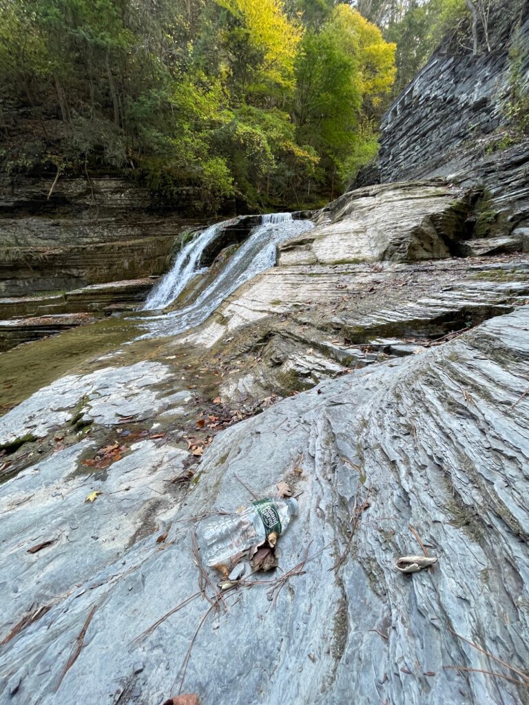 a person climbing a rocky mountain (MyCoast AI)