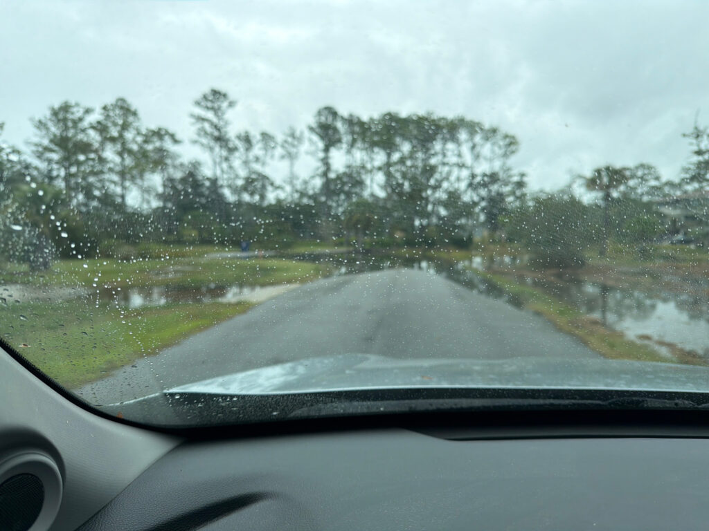 a car driving on a road (MyCoast AI)