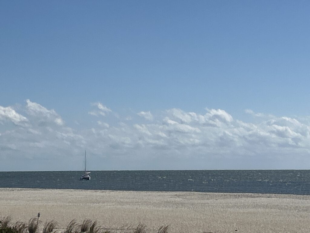 a boat in the water (MyCoast AI)
