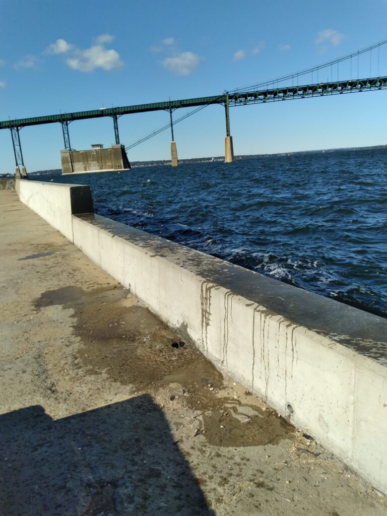 a bridge over the water (MyCoast AI)
