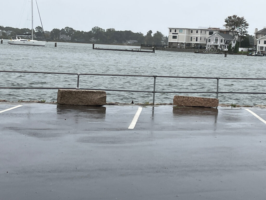 a dock in a lake (MyCoast AI)