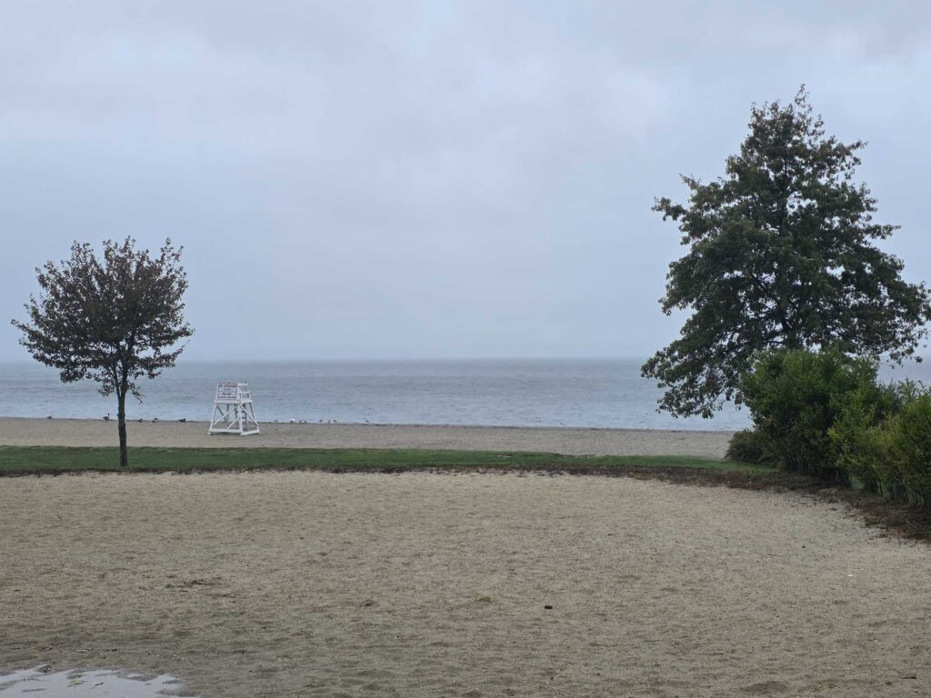 a chair on a beach (MyCoast AI)