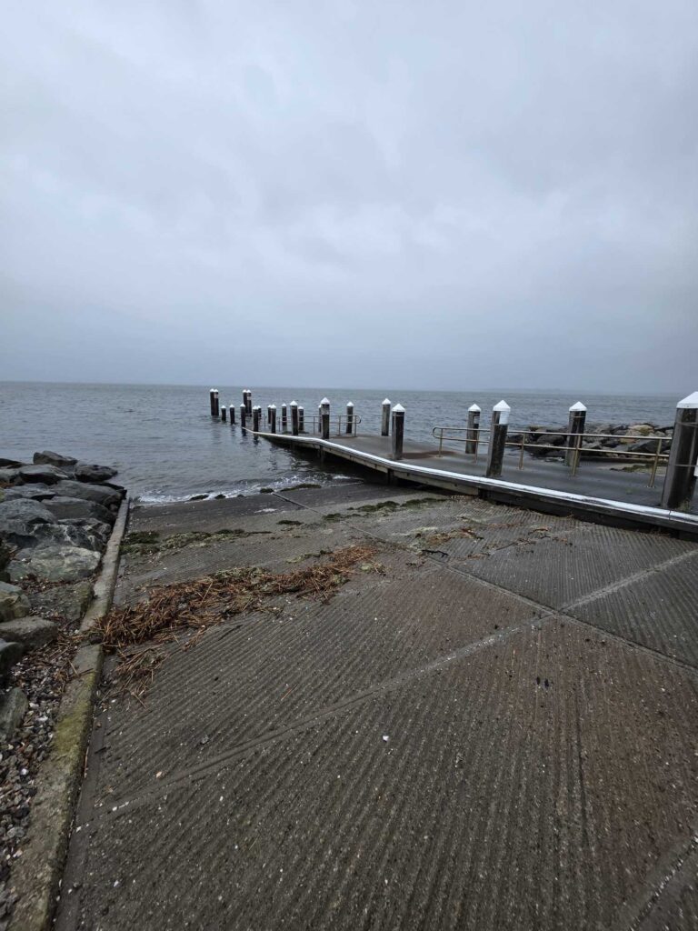a walkway over a body of water (MyCoast AI)