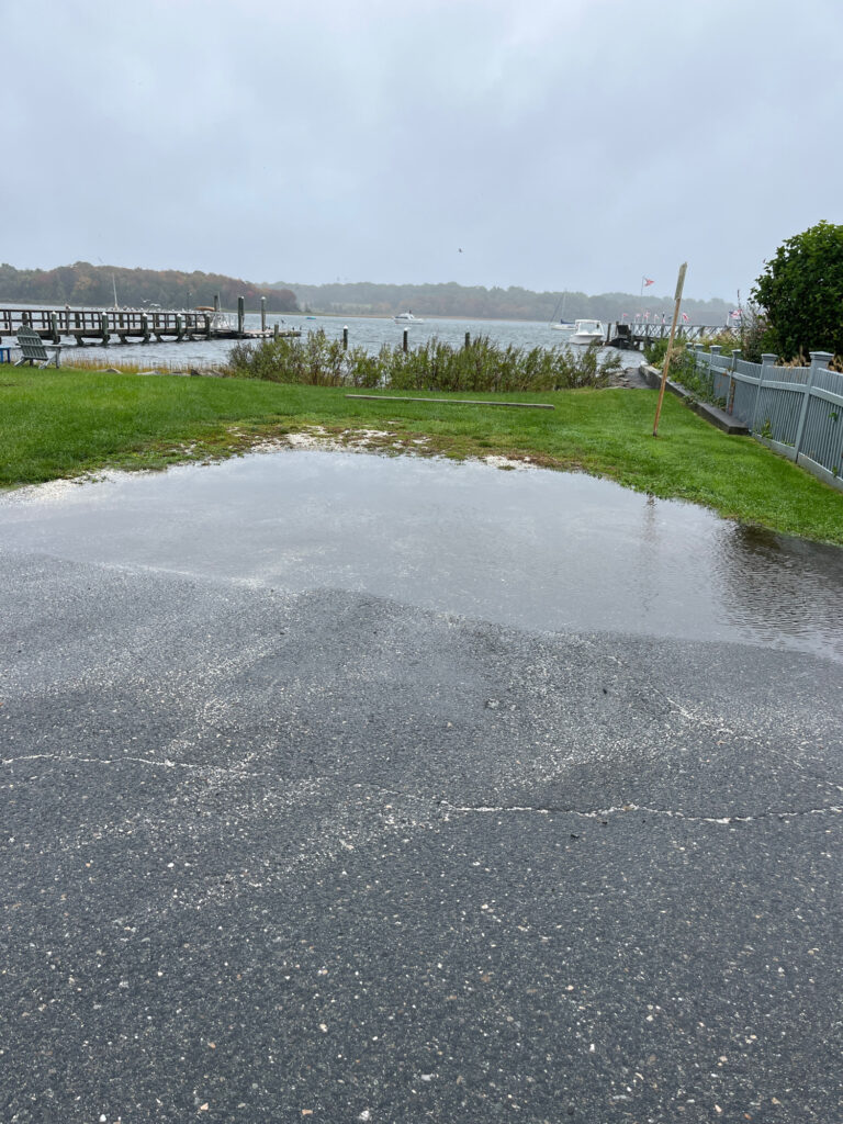 a road with water on the side (MyCoast AI)